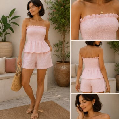 CONJUNTO ROSADO WETDOWET