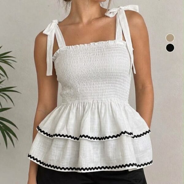 Conjunto Blanco Tejido