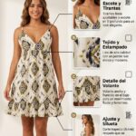 Vestido Estampado Bhist