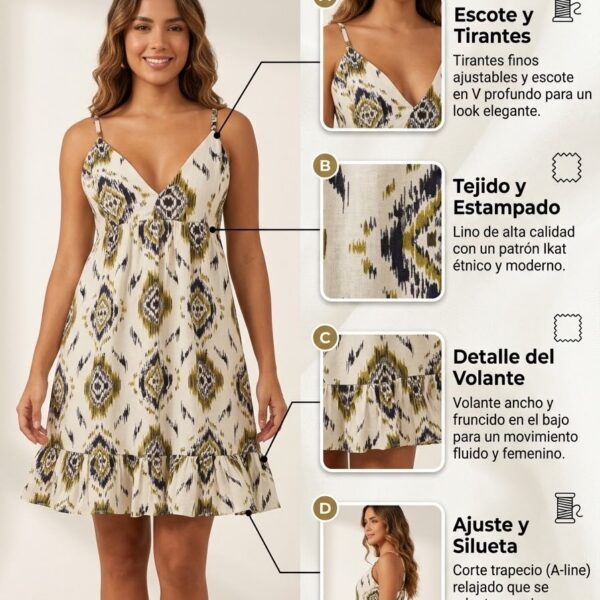 Vestido Estampado Bhist