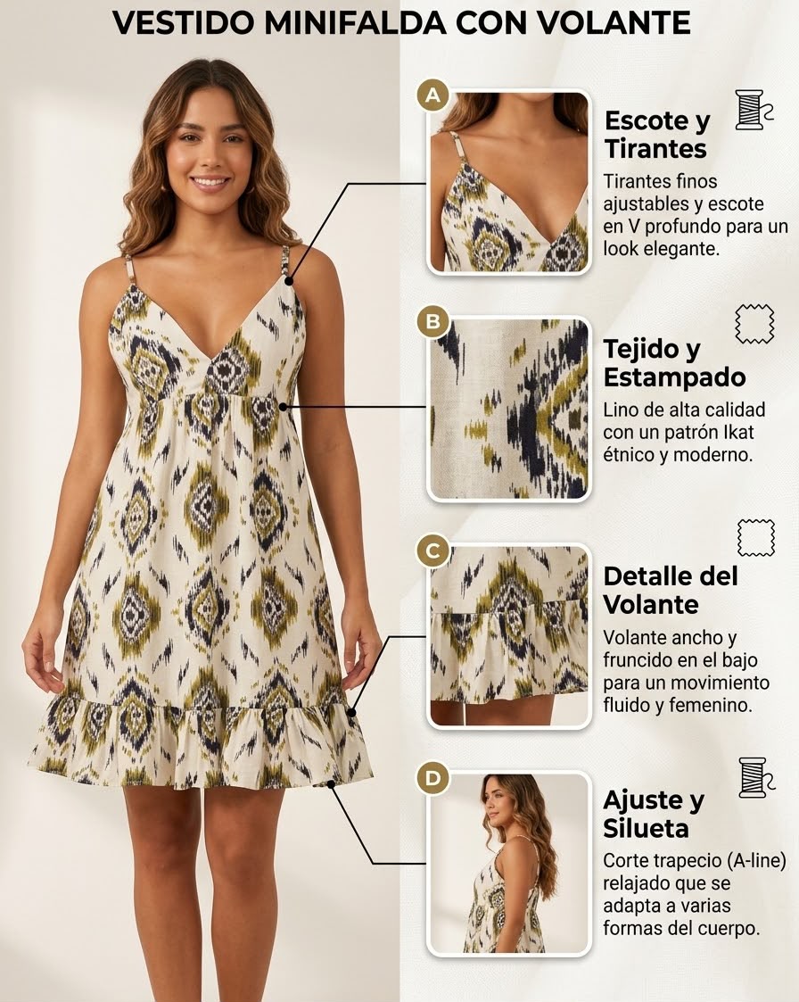 Vestido Estampado Bhist
